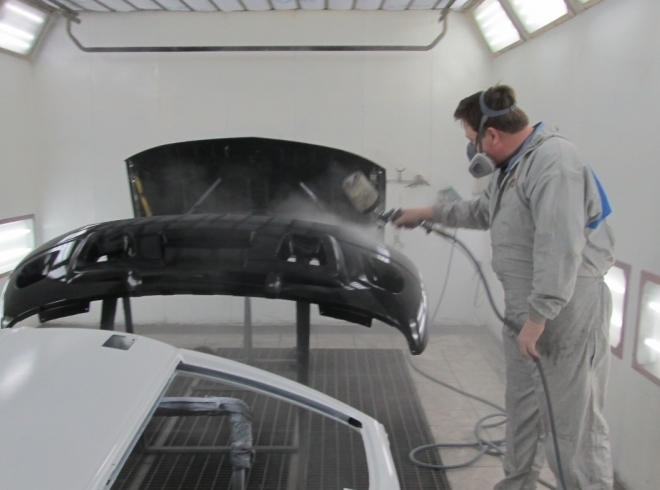 покраска в покрасочной камере Покраска детали от 17 000 р